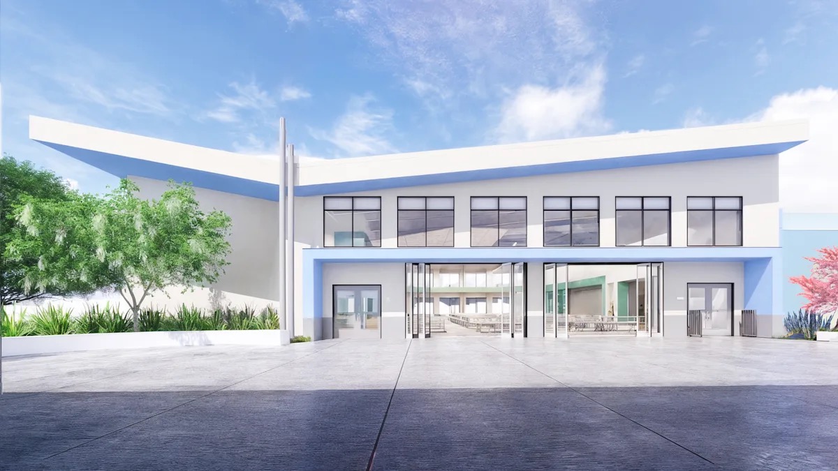 Bracher Elementary modernization rendering