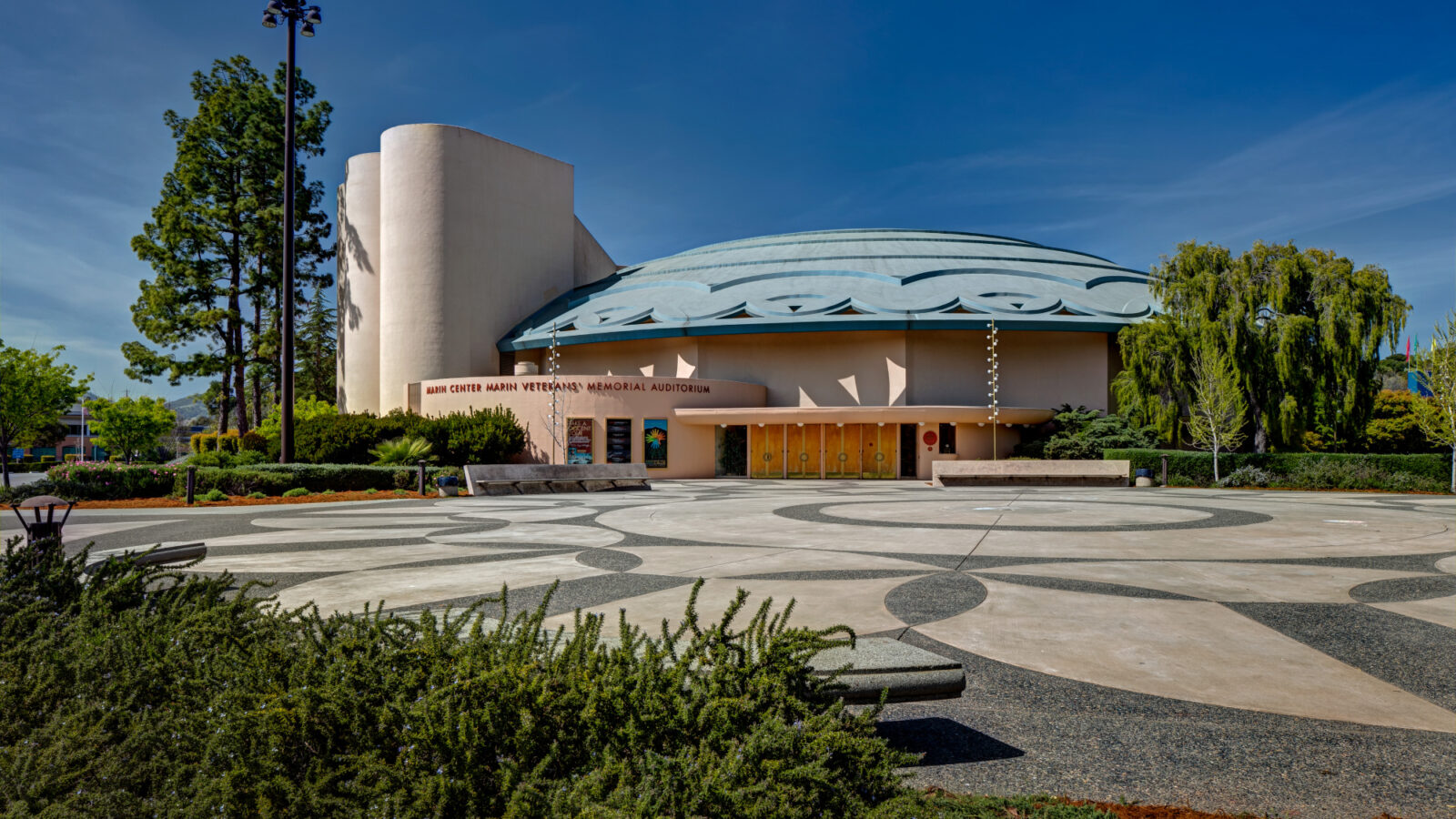Marin Veterans' Memorial Auditorium exterior